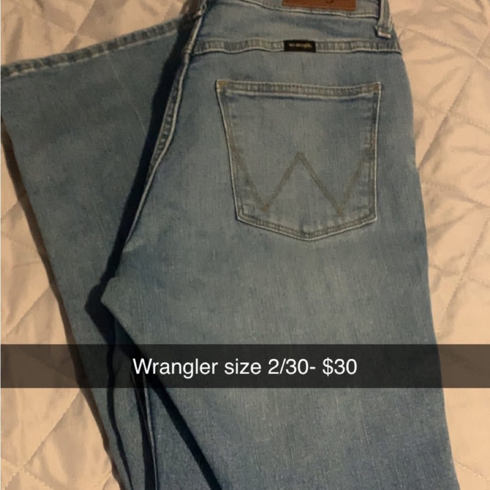 Wrangler Classic Light Blue Denim Jeans